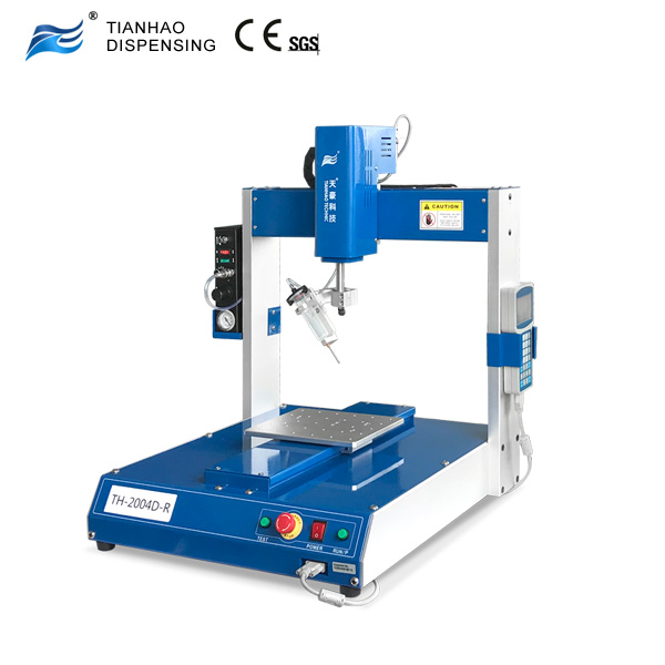 4 axis Benchtop Dispensing Robot with Syringe Dispensing