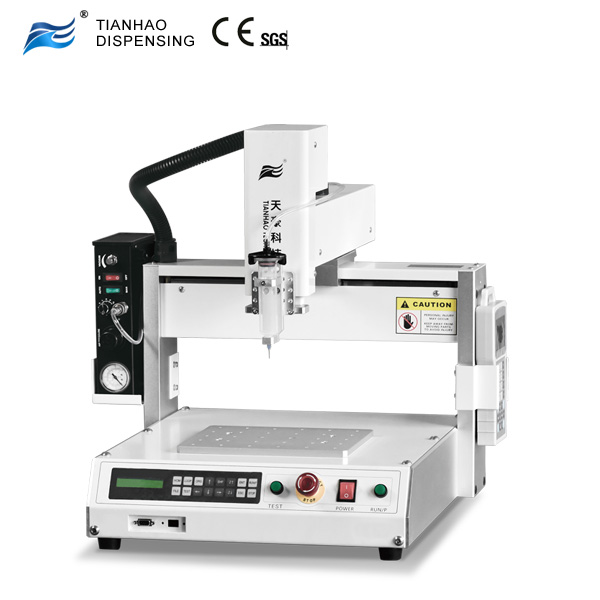 Cantilever Industrial Robot with Syringe Micro Dispensing