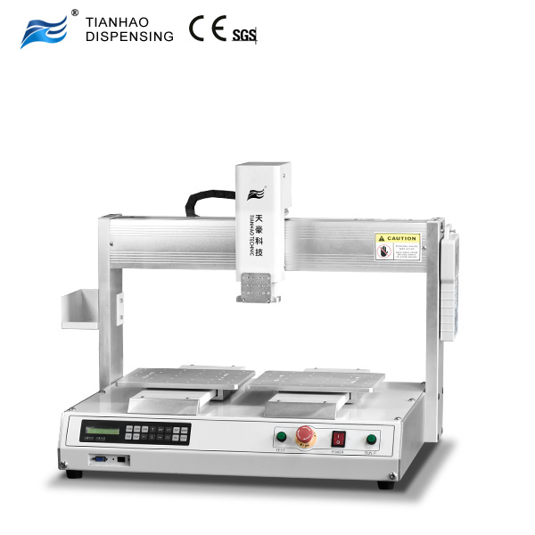 Dual Station Table Desktop Dispensing Robots