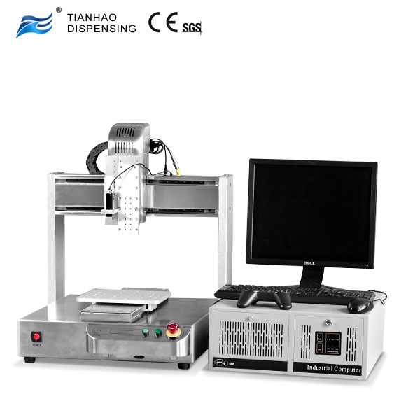 Benchtop Dispensing Robots with CCD Vision system by PC Programming