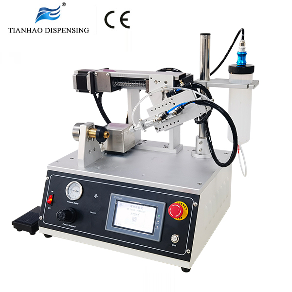 Anaerobic Internal Thread coating machine with Touch screen